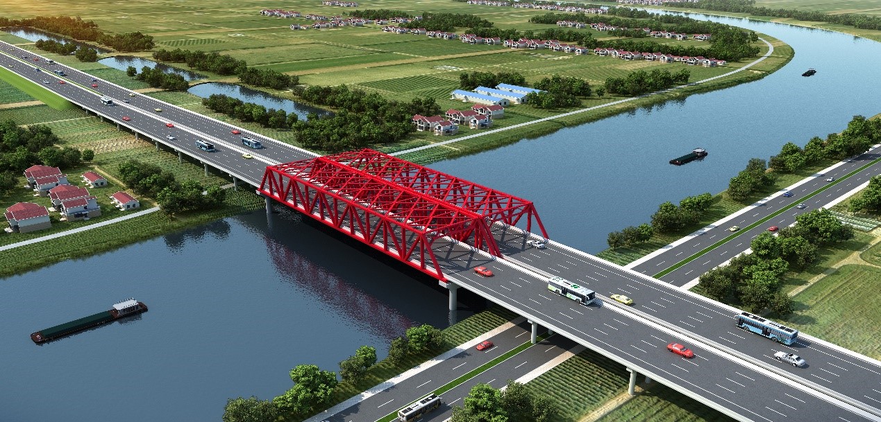 沪陕高速公路平潮至广陵段扩建工程可行性研究报告成果